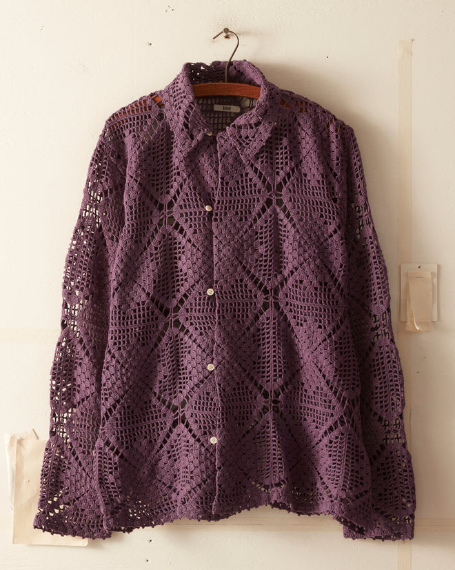 Tempranillo Crochet Shirt - XS/S
