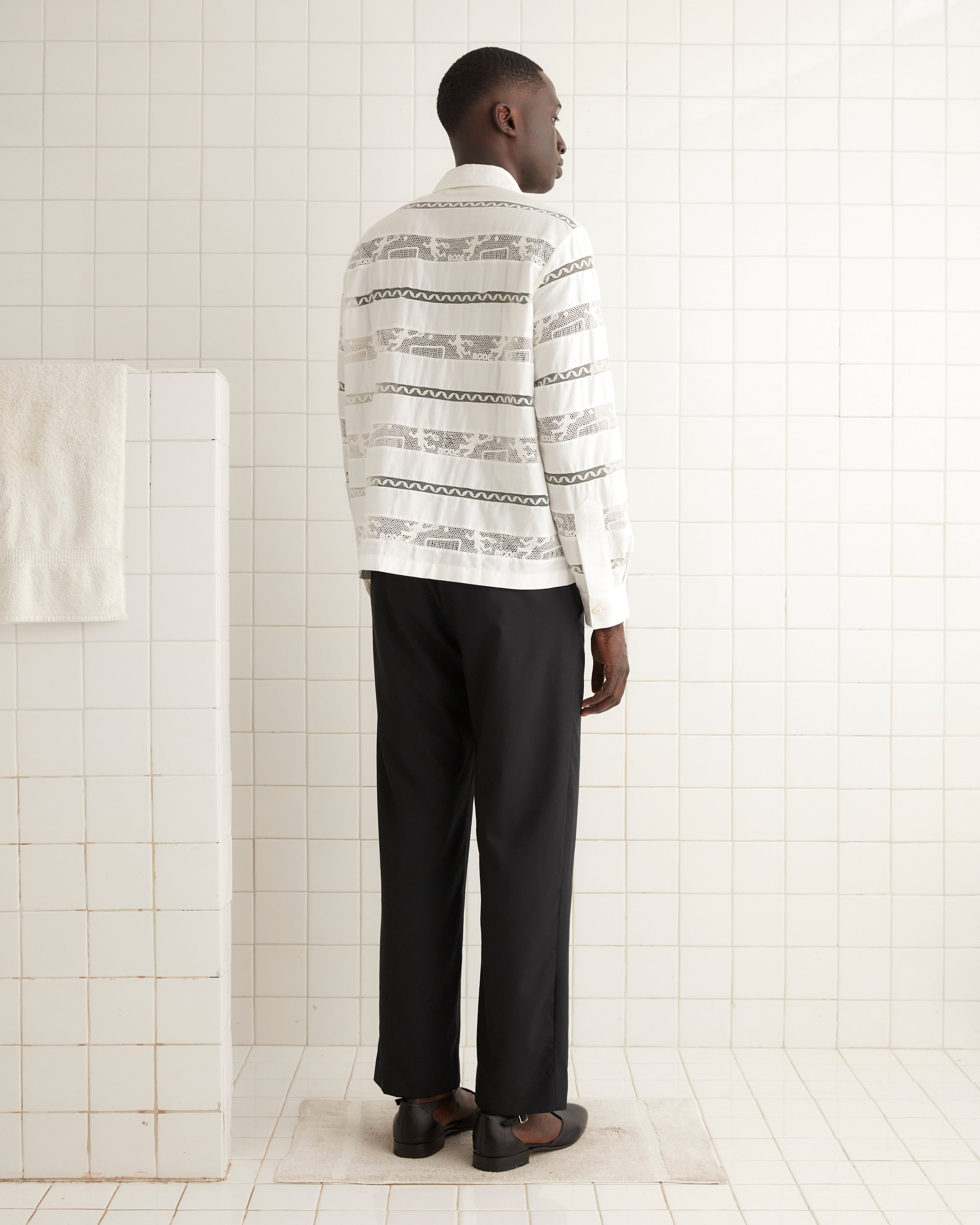 Tennis Lace Long Sleeve Shirt – BODE