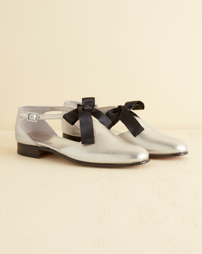 Theater Shoes - Silver FOOTWEAR BODE New York