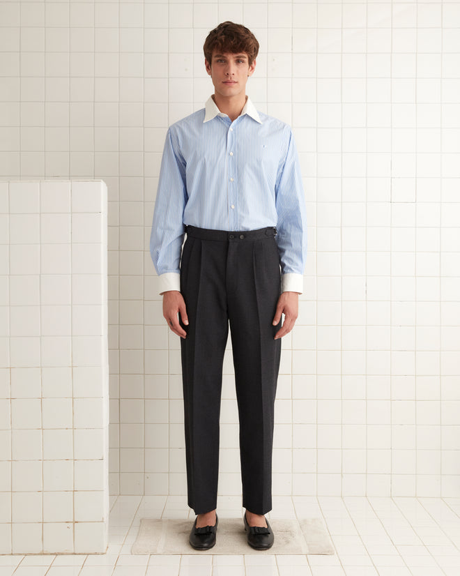 Thornproof Pleated Trousers MENS TROUSERS BODE New York