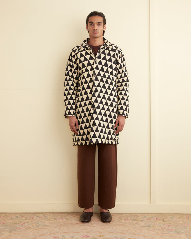 Thousand Pyramids Quilt Jacket OUTERWEAR BODE New York