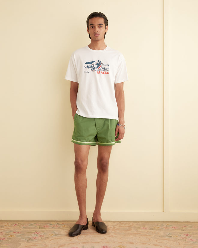 Top Sheet Boxers - Green SHORTS BODE New York