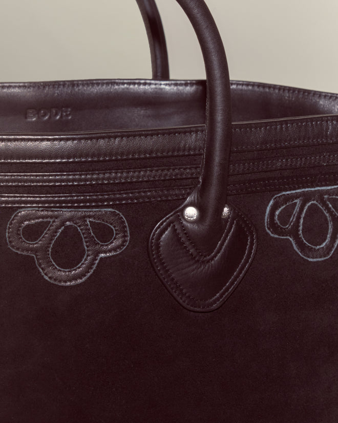 Trefoil Tote - Black