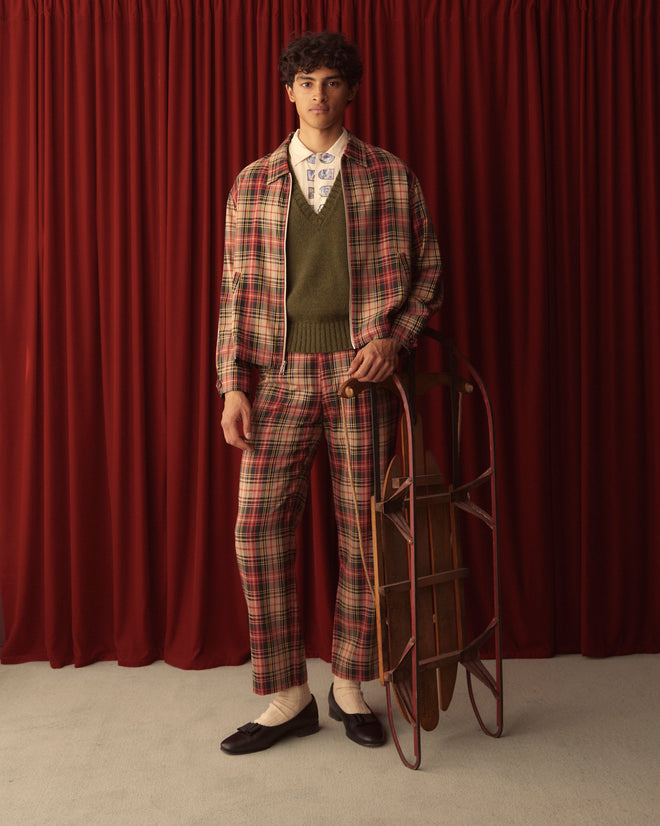 Truro Plaid Trousers TROUSERS BODE New York