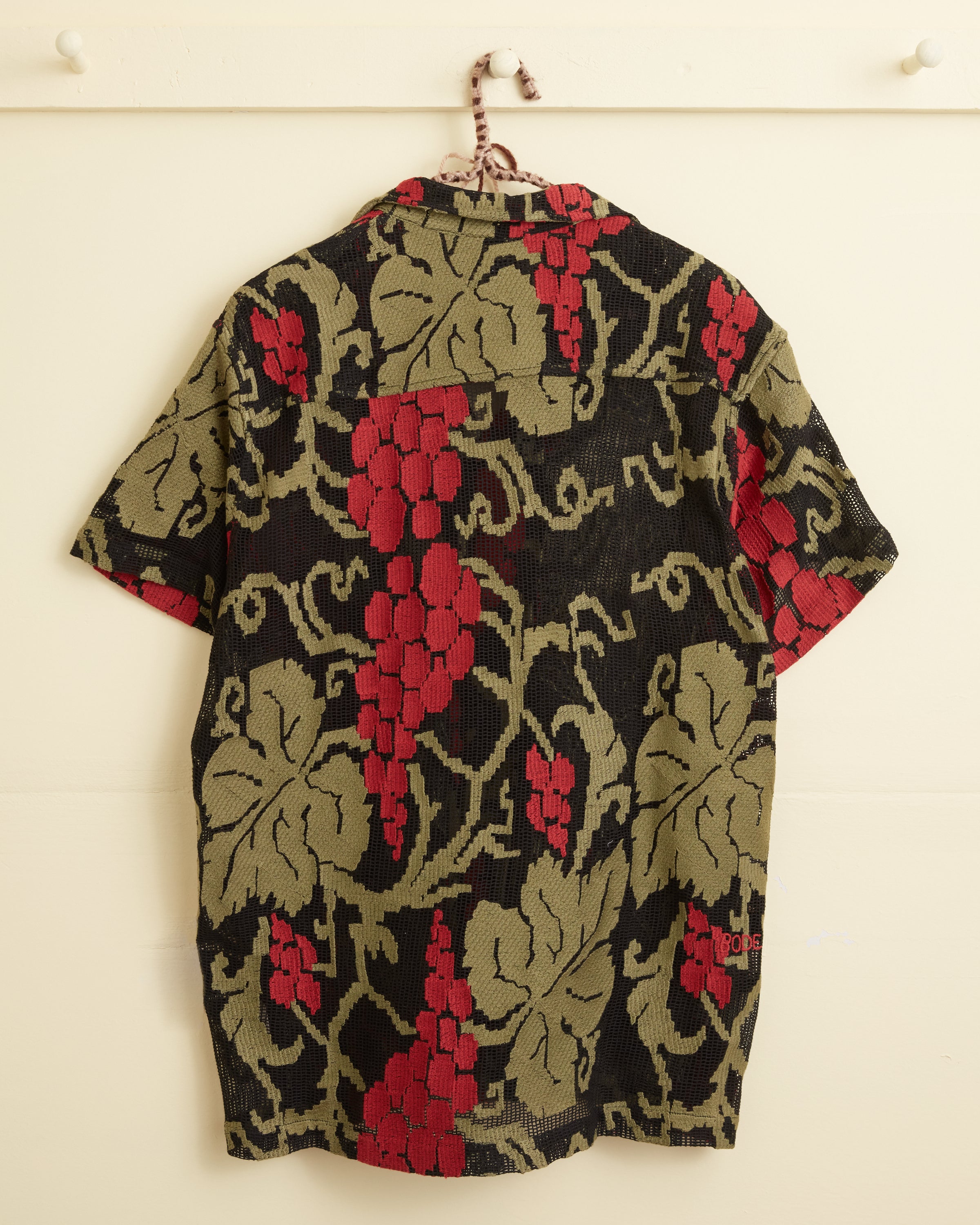 Vineyard Mesh Short Sleeve Shirt – BODE