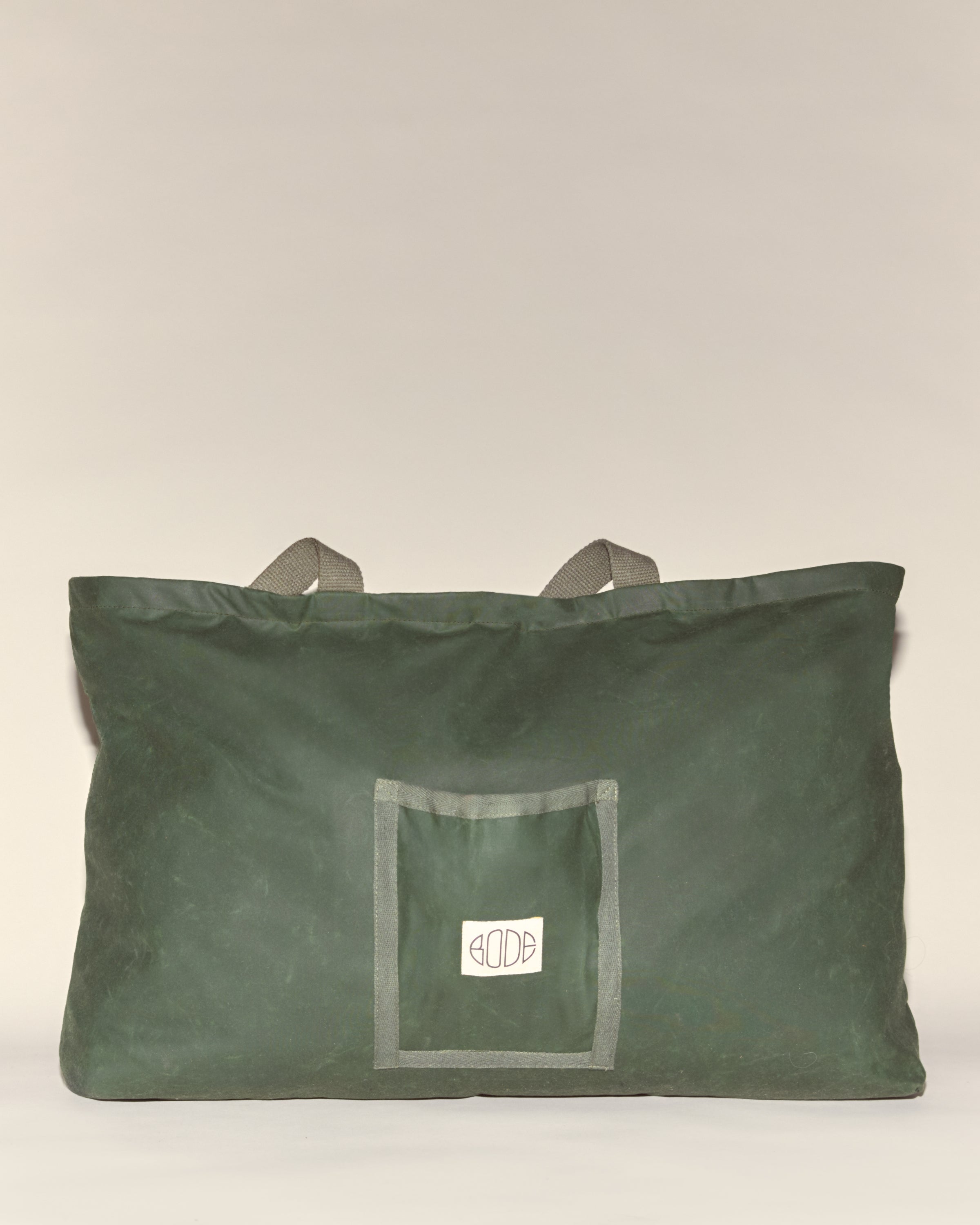 Waxed Cotton Zip Tote – BODE