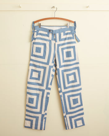 White House Steps Quilt Trousers