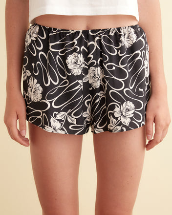 White Rose Shorts - S OOAK SHORTS BODE New York