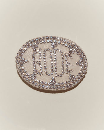 Willow Barrette - White