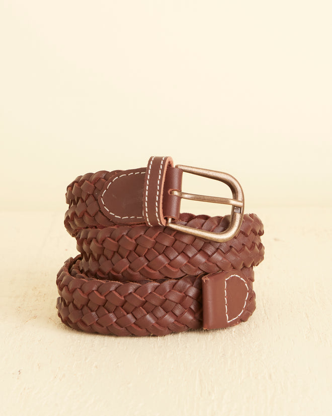 Woven Belt - Brown ACCESSORIES BODE New York