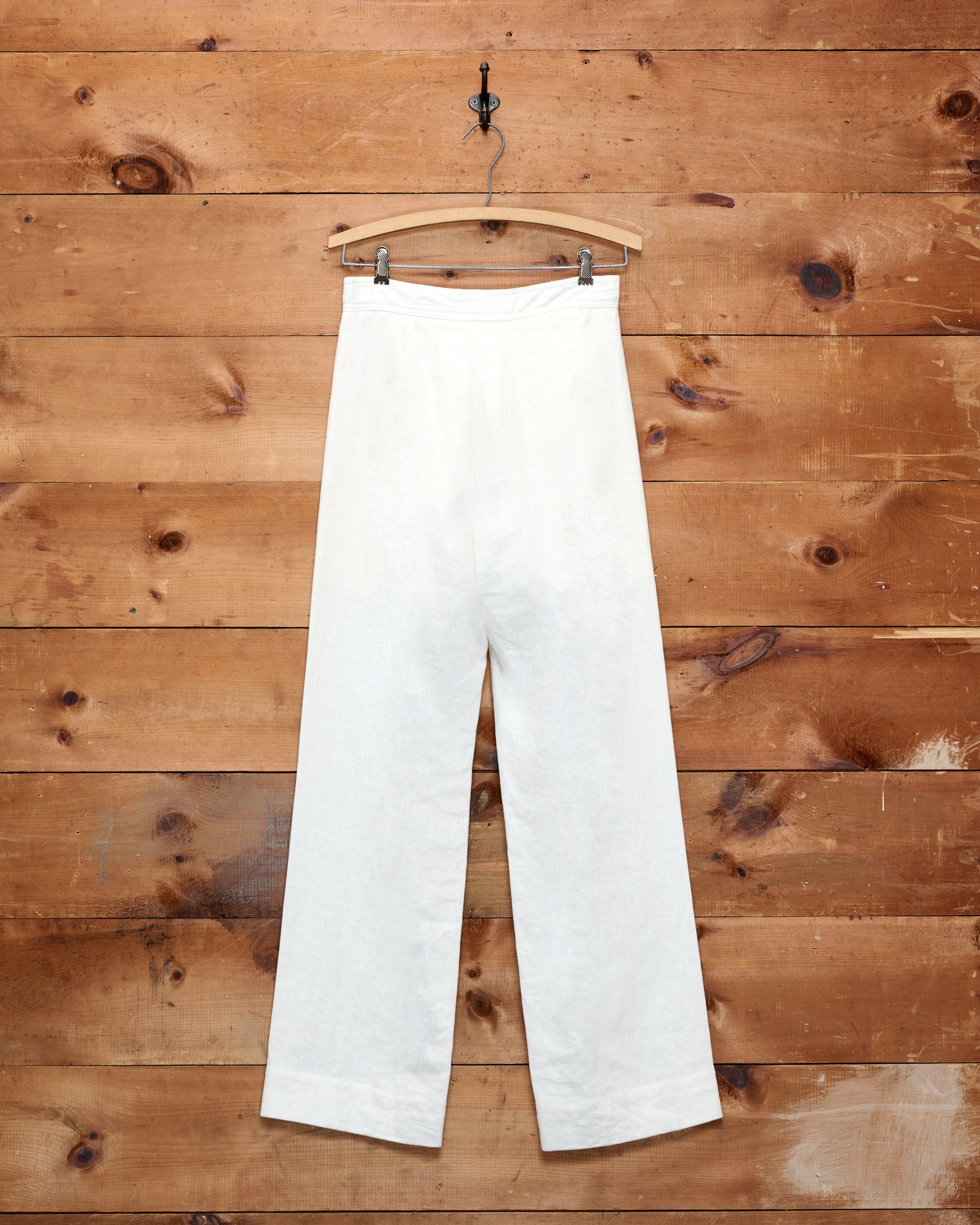 Linen Sailor Trousers - White – BODE
