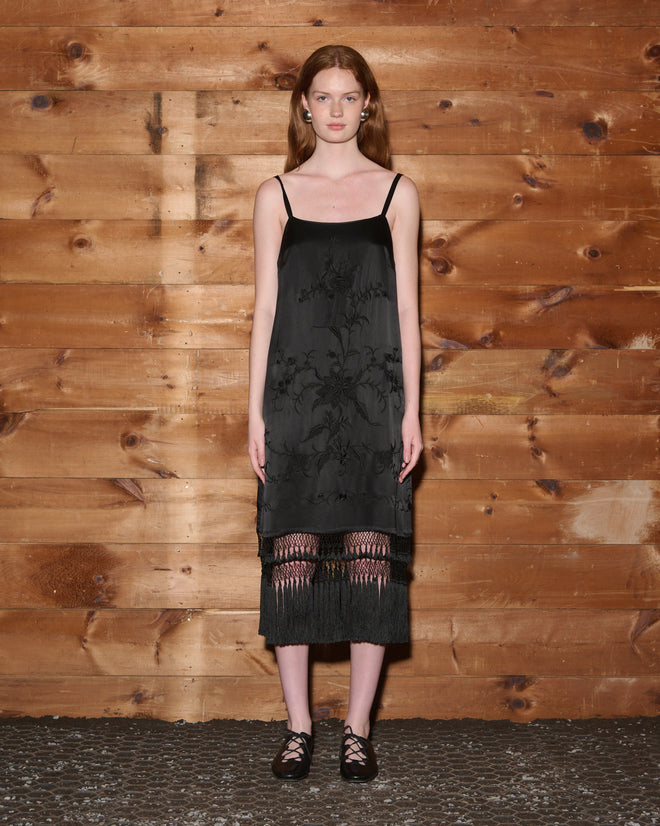 Worcester Fringe Dress – BODE