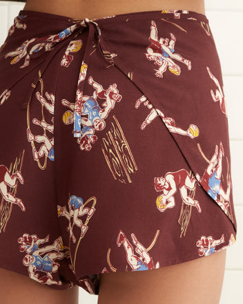 Layup Wrap Shorts WOMENS SHORTS BODE New York