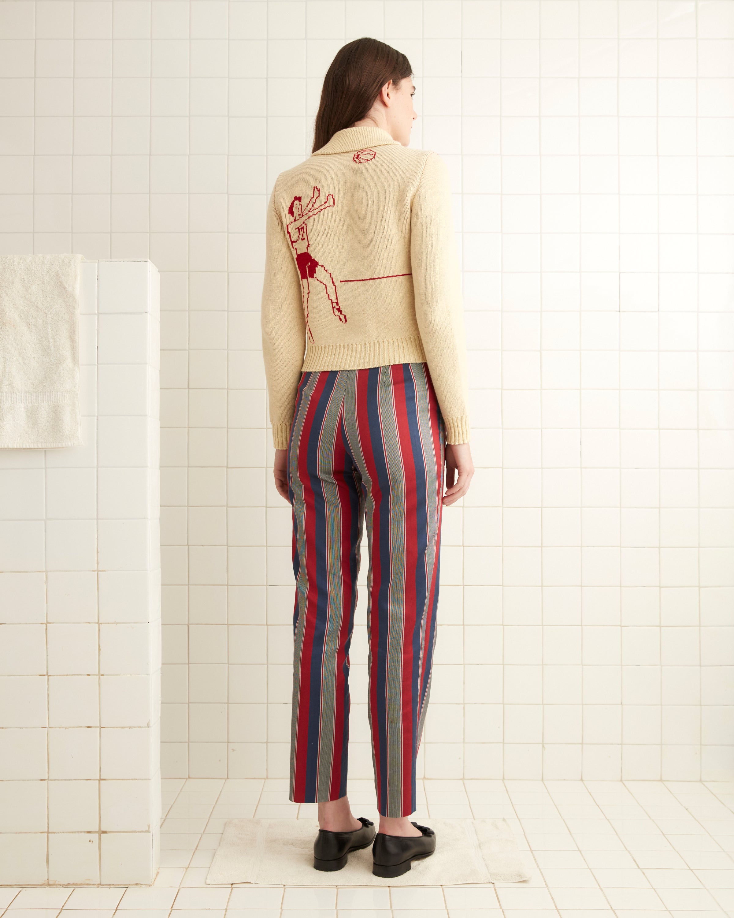 Marina Stripe Hall Trousers – BODE