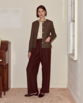 Morris Houndstooth Rice Jacket