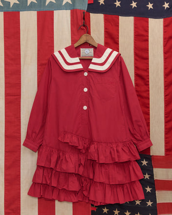 Centennial Dress - Red/White