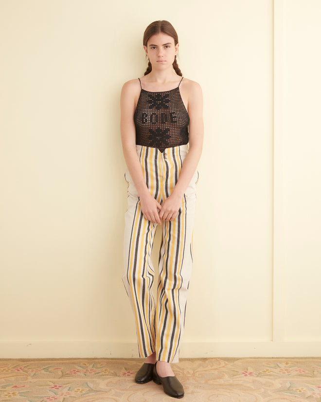 Namesake Stripe Shakey Trousers WOMENS TROUSERS BODE New York