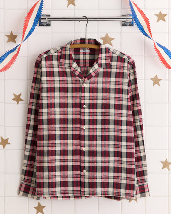 Zig Zag Plaid Shirt - M/L