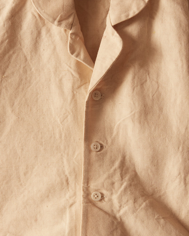 Aged Linen Kids' Shirt OOAK BABY BODE New York