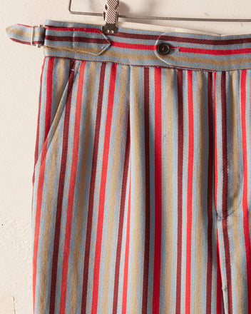 Beaujolais Stripe Trousers - 32 OOAK TROUSERS BODE New York