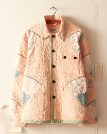 Blanket Stitch Fan Jacket - M/L
