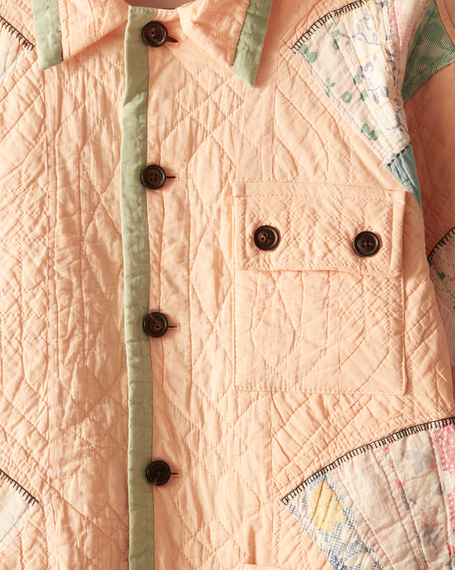 Blanket Stitch Fan Jacket - M/L