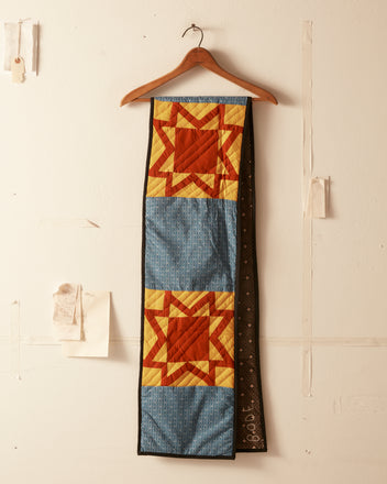 Blazing Star Quilt Scarf ACCESSORIES BODE New York