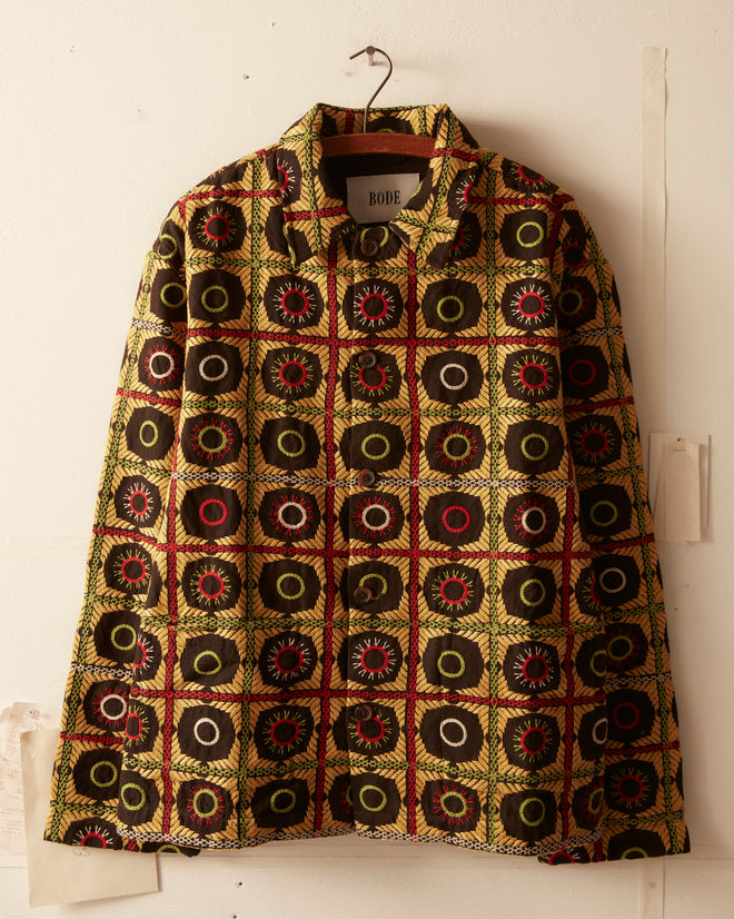 Circle Embroidered Jacket