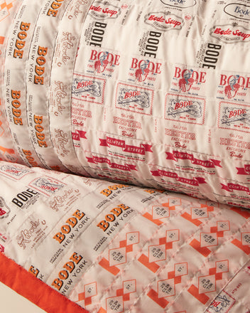 Clinton Street Label Quilt HOME BODE New York