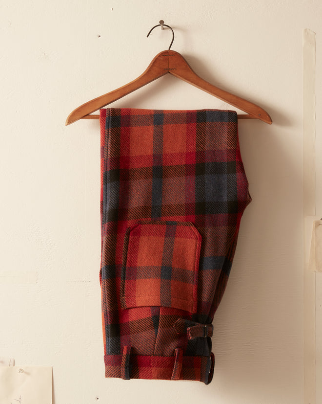 Clinton Street Plaid Trousers TROUSERS BODE New York