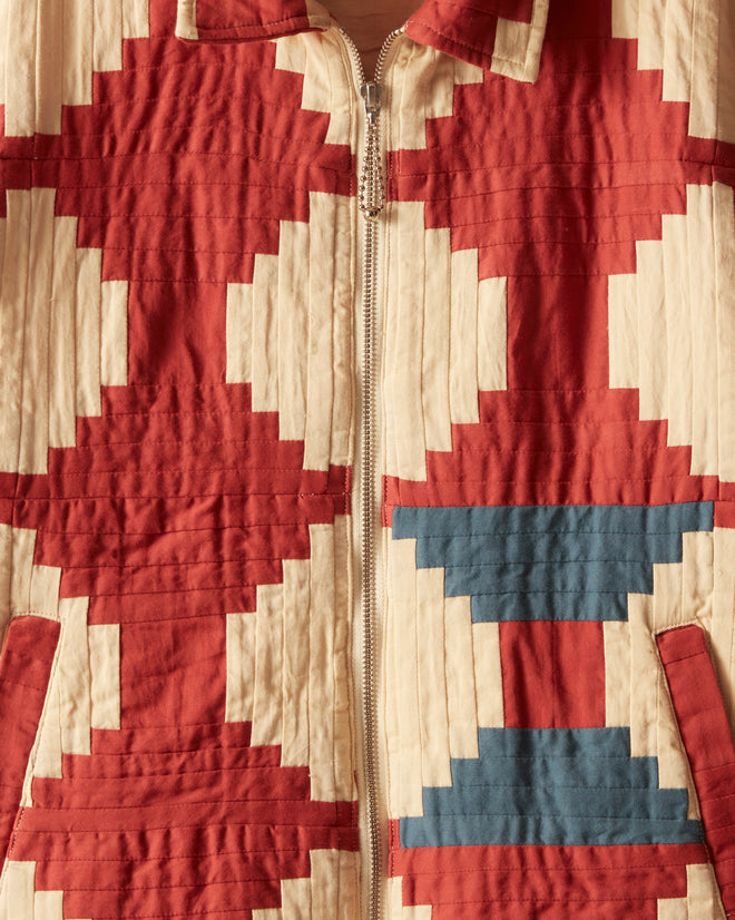 Courthouse Steps Sateen Jacket Outerwear BODE New York