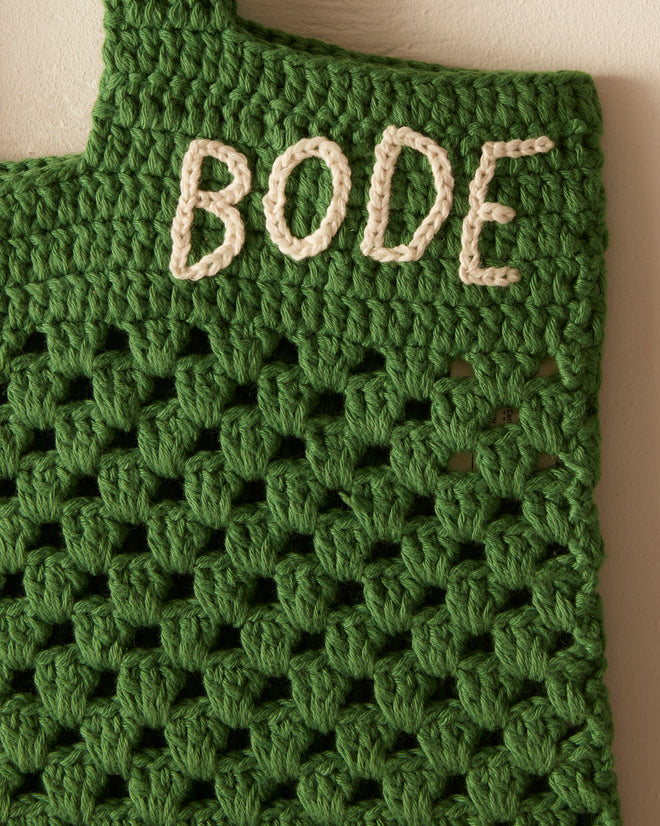 Crochet Tote - Green