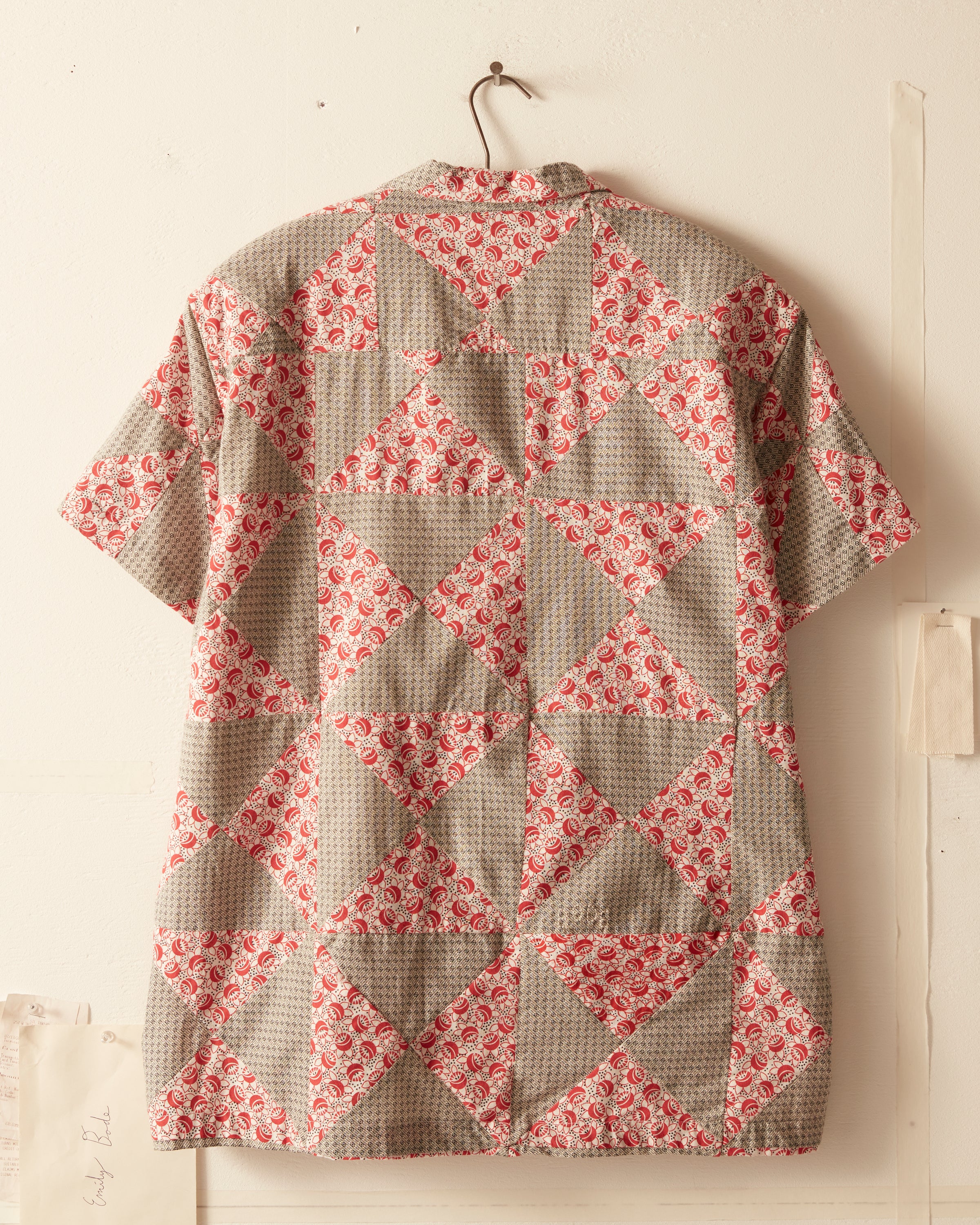 Deco Puzzle Patchwork Short Sleeve Shirt – BODE