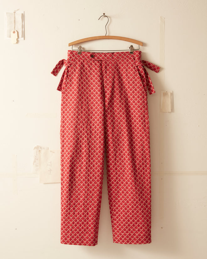 Embroidered Siren Trousers