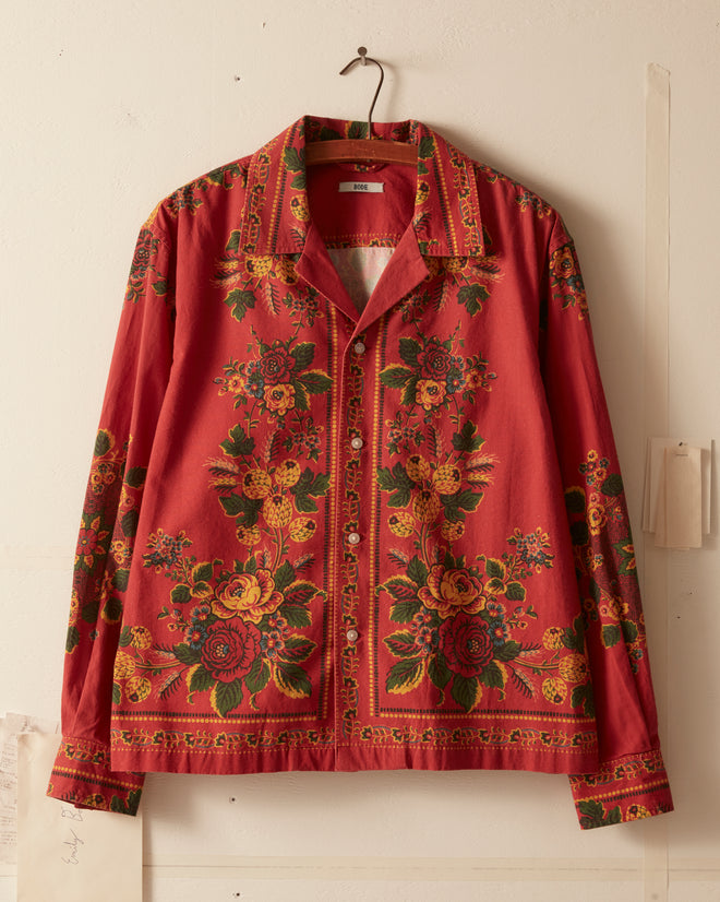 Floribunda Long Sleeve Shirt SHIRT BODE New York