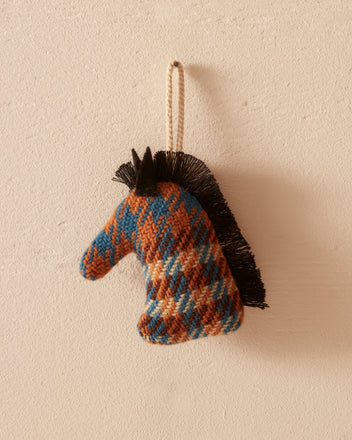 Houndstooth Horse Ornament MISC BODE New York