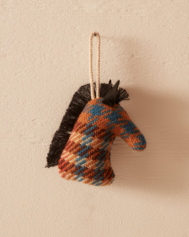 Houndstooth Horse Ornament MISC BODE New York