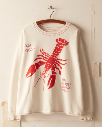 Lobster Bake Sweatshirt Shirts & Tops BODE New York