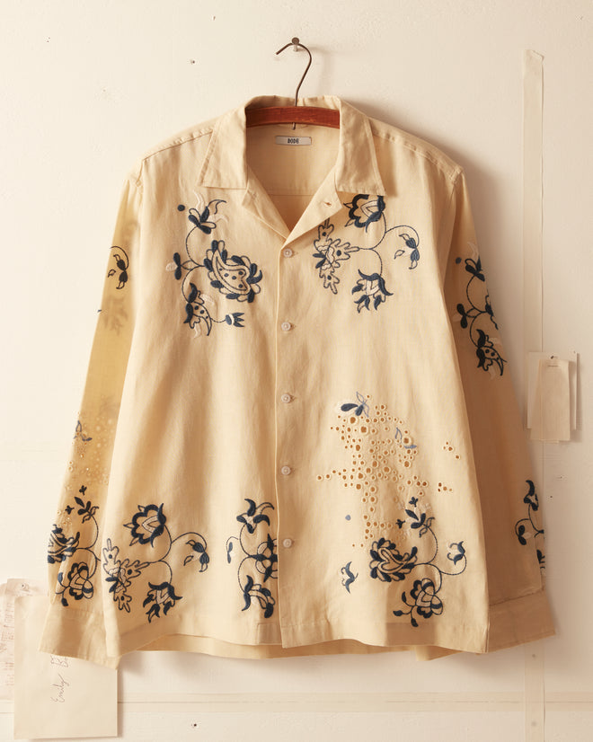 Mended Floral Long Sleeve Shirt