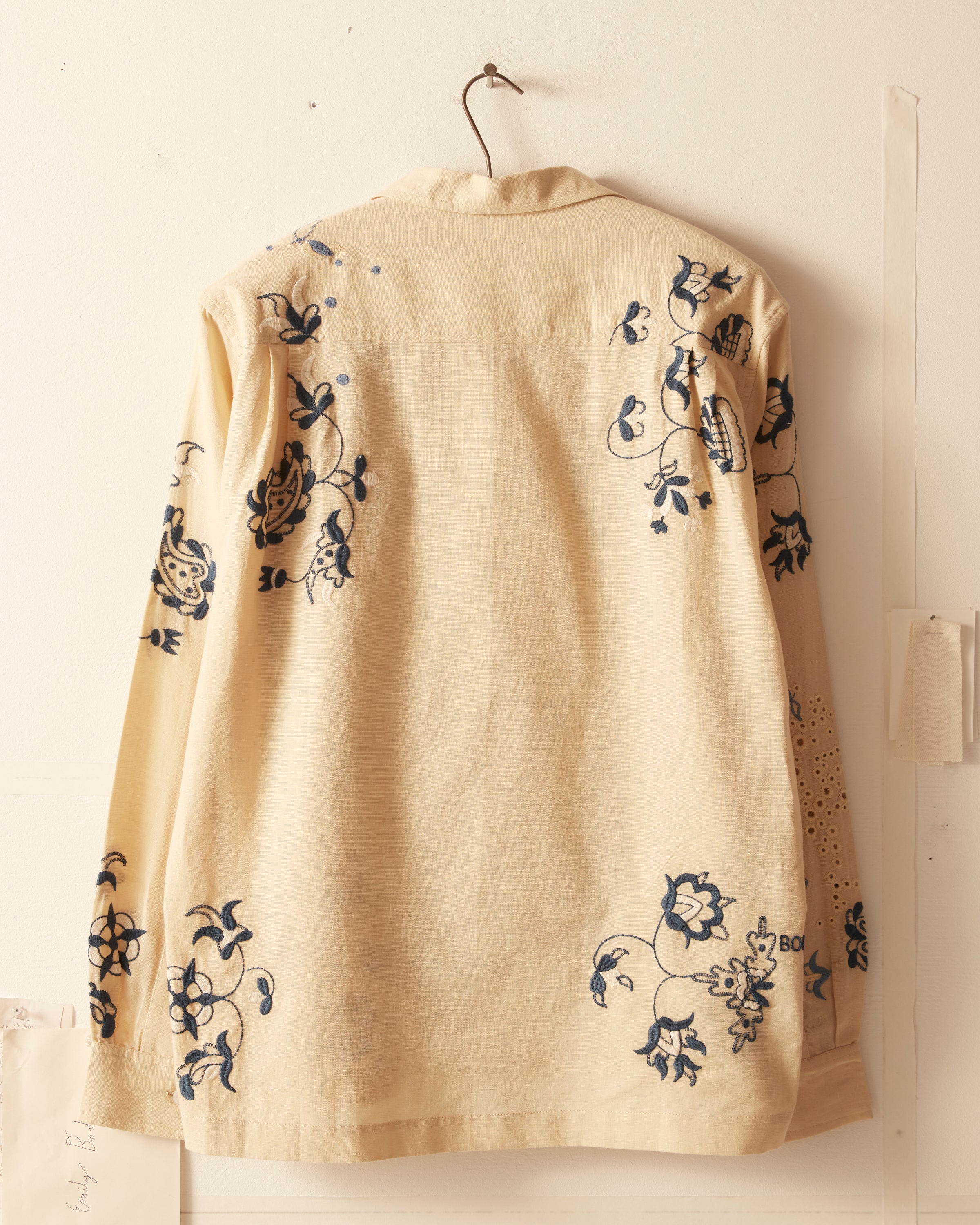Mended Floral Long Sleeve Shirt – BODE