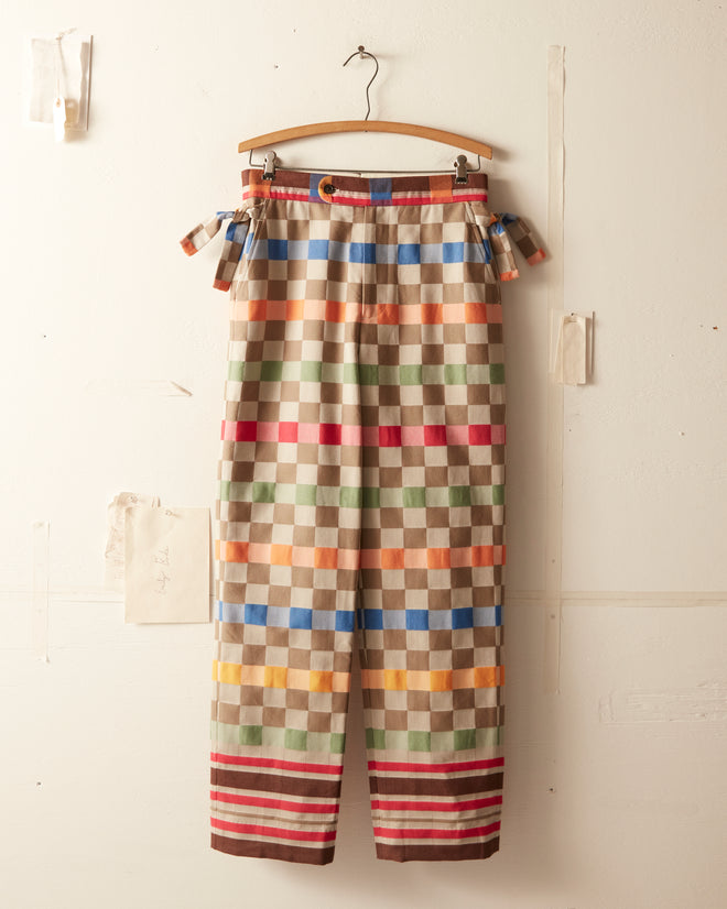 Picnic Plaid Trousers TROUSERS BODE New York