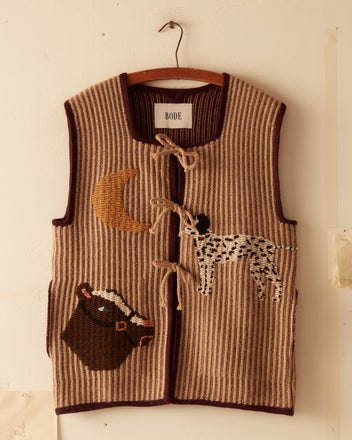 Ranch Vest KNITWEAR BODE New York