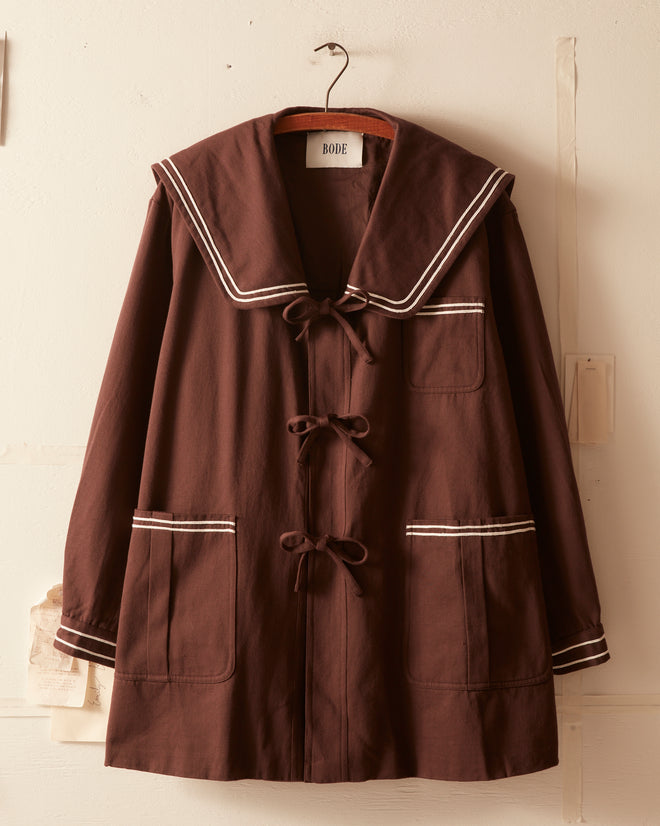 Sailor Coat - Brown