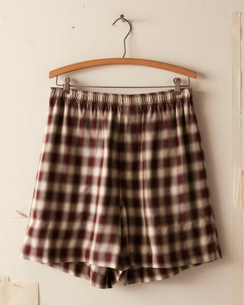 Shadow Plaid Rugby Shorts SHORTS BODE New York