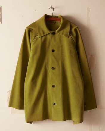 Suede Car Coat OUTERWEAR BODE New York