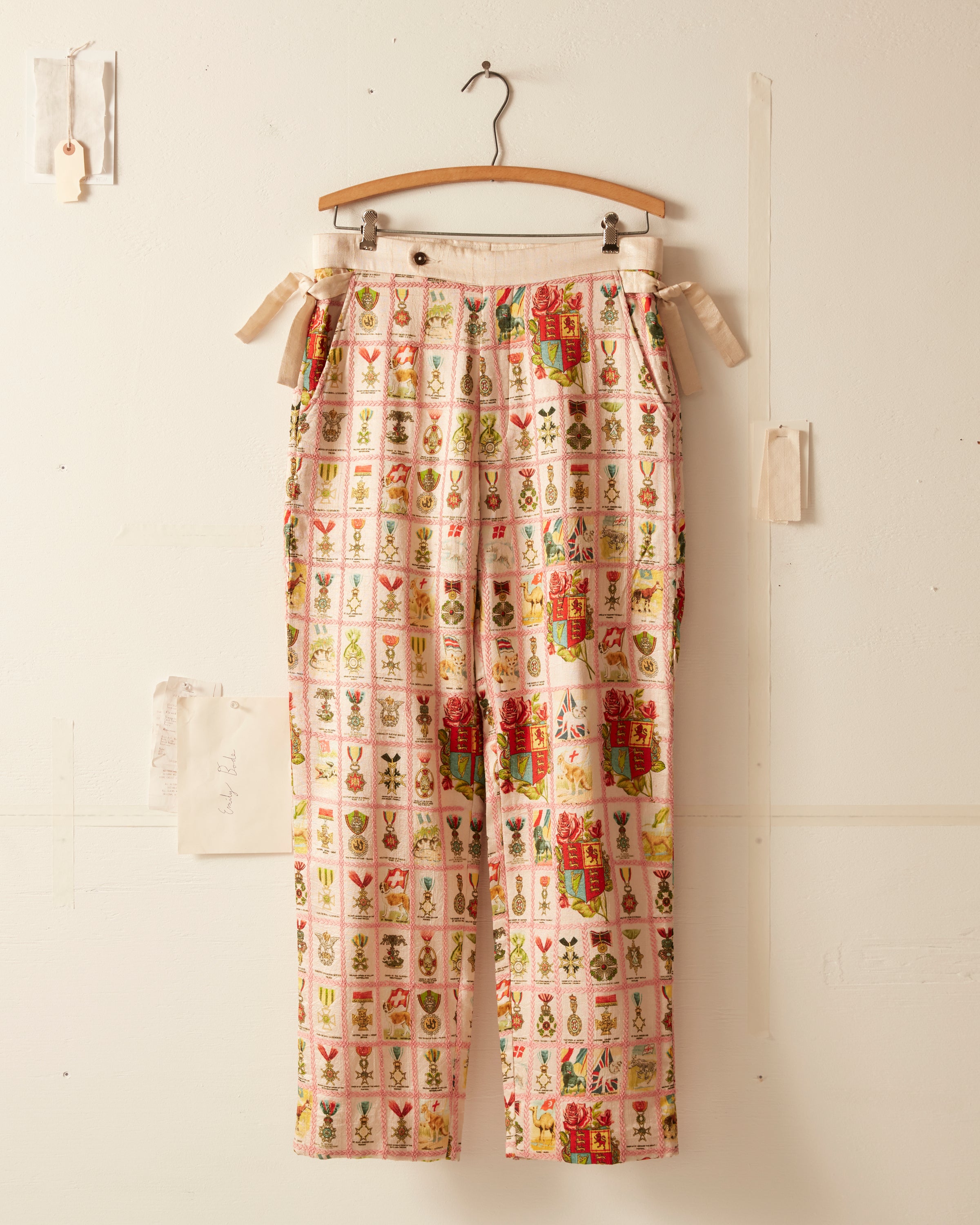 Tobacco Signet Quilt Trousers – BODE