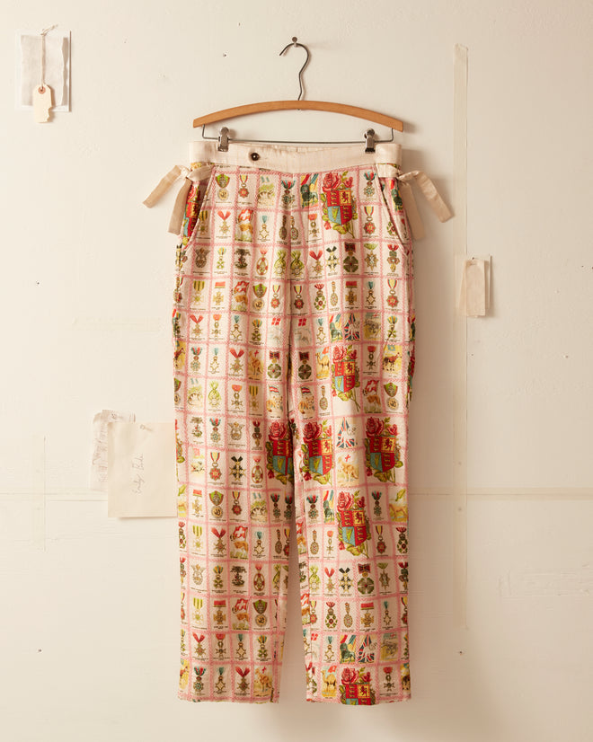 Tobacco Signet Quilt Trousers TROUSERS BODE New York