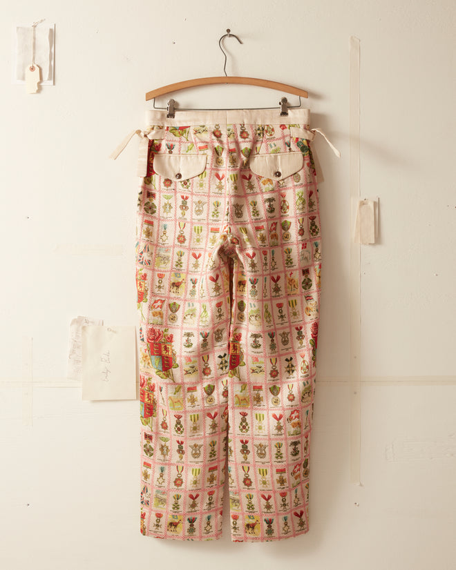 Tobacco Signet Quilt Trousers TROUSERS BODE New York