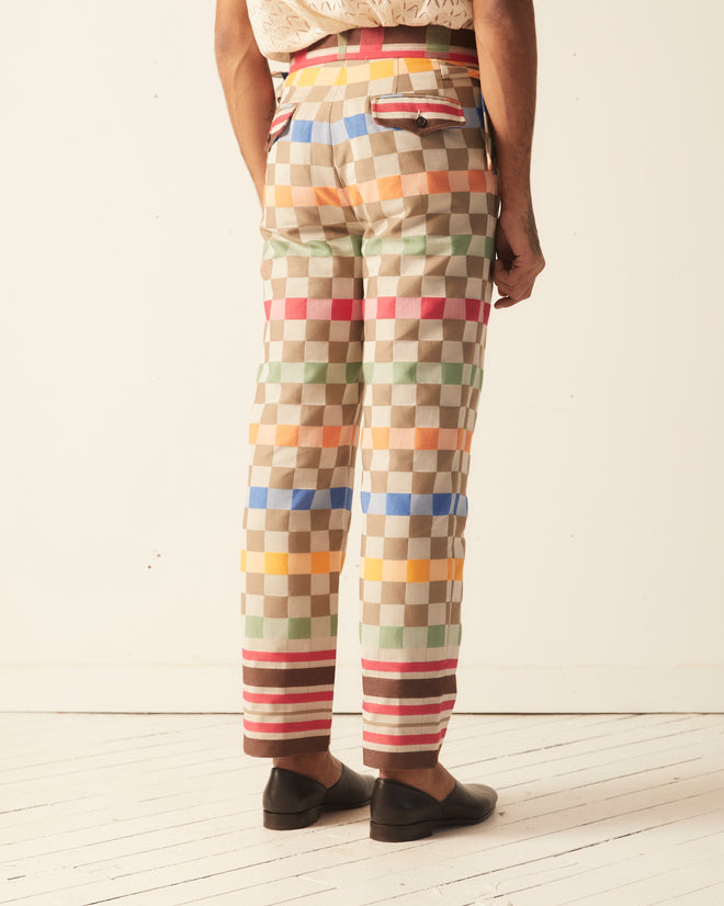 Picnic Plaid Trousers TROUSERS BODE New York
