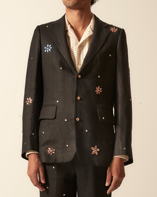 Flower Gem Suit Jacket SUIT JACKETS BODE New York